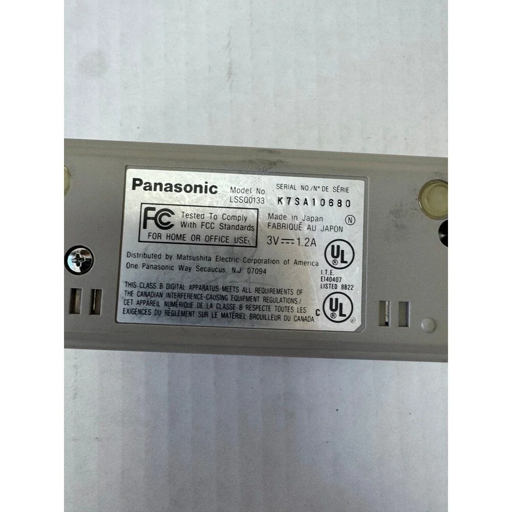 Panasonic Digital Camera PV-DC180 PalmCam w/ Charger Station Memory Card Japan